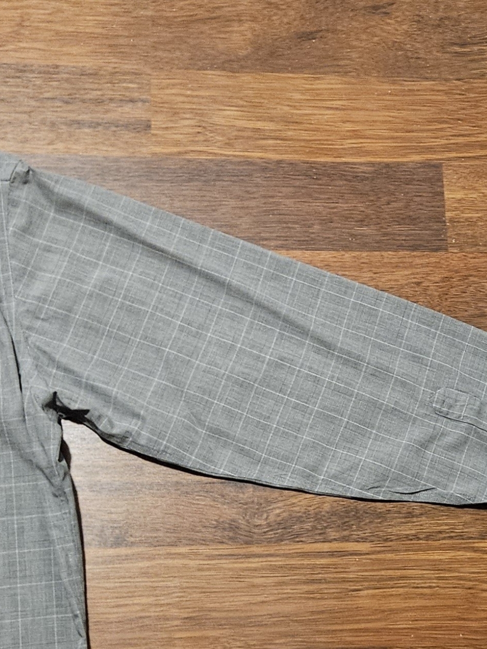 BROOKS BROTHERS 346 mens long-sleeve dress shirt SIZE 16.5x7 COLOR GREY LL19D - Picture 11 of 16
